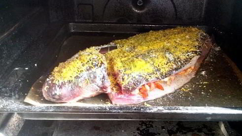 лещ запеченный в духовке