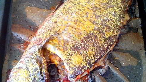лещ запеченный в духовке
