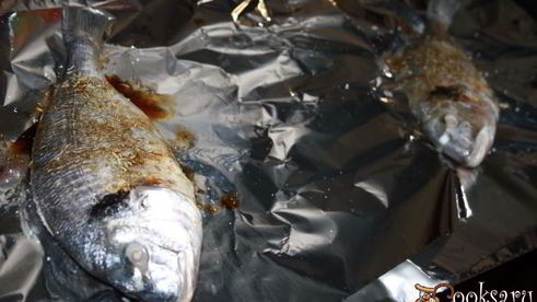 лимонная дорадо запеченная с прованскими травами