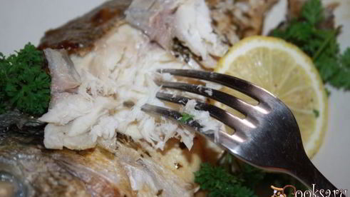 лимонная дорадо запеченная с прованскими травами