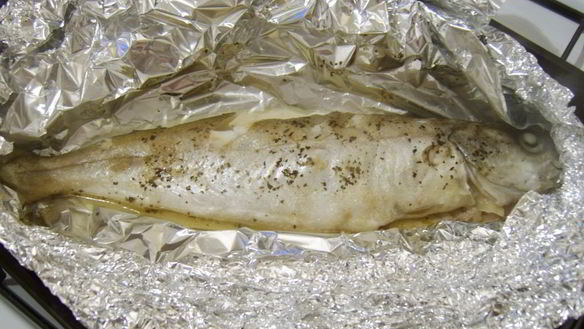 Рецепт Минтая в духовке в фольге