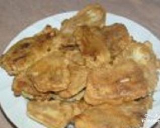 Молоки горбуши, жареные в кляре