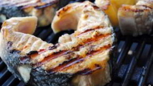 осетрина на гриле