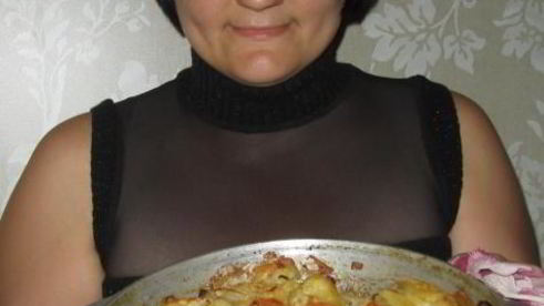 щука с картошкой в духовке со сметаной