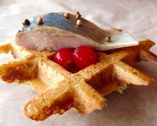 Селедка на картофельной подушке