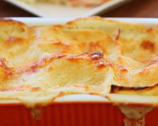 Семга под соусом Бешамель