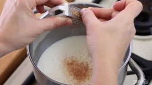 семга под соусом бешамель