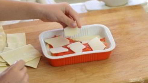 семга под соусом бешамель