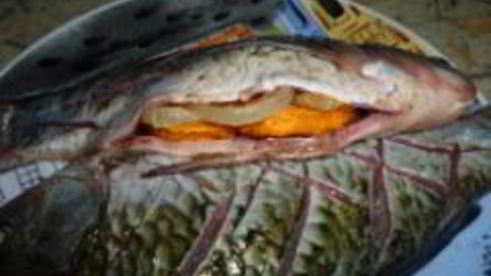 шустрый карась жареный в соусе