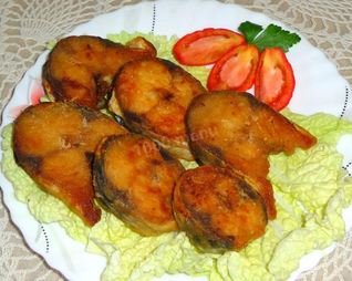 Скумбрия на сковороде жареная быстро и вкусно