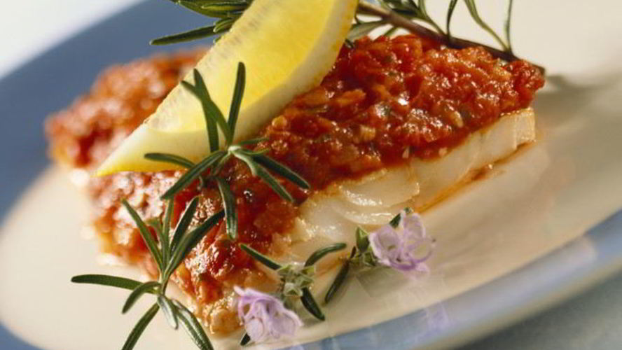 Рецепт трески с овощами в духовке