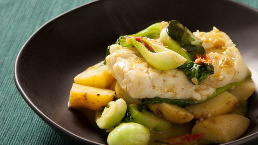 Рецепт трески, тушенной в молоке