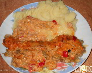 Треска в маринаде