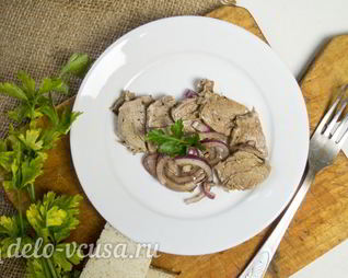 Холодный шашлык из свинины