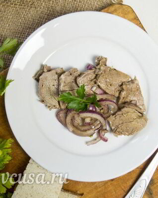 Холодный шашлык из свинины