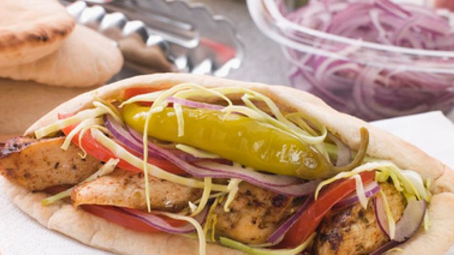 Рецепт куриного шашлыка в пите