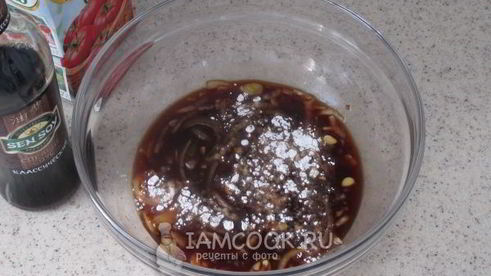 маринад для шашлыка с соевым соусом