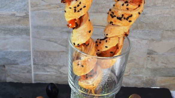 Рецепт Рыбных шашлычков Удовольствие