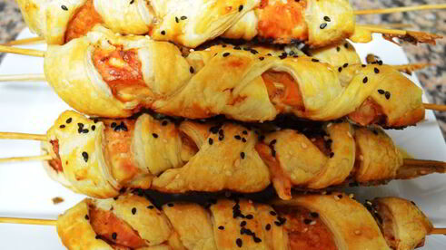 рыбные шашлычки удовольствие