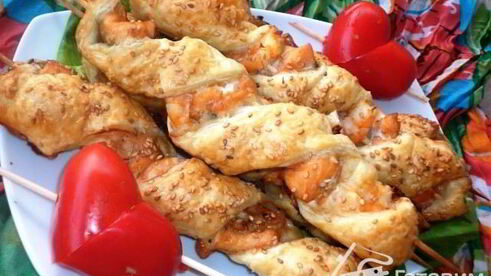 рыбные шашлычки удовольствие