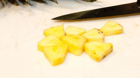 шашлычки из ананаса