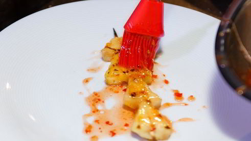 шашлычки из ананаса