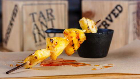 шашлычки из ананаса