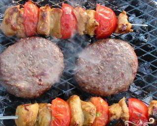 Шашлычки в меду и соевом соусе