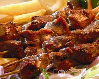 Шашлык из баранины в духовке