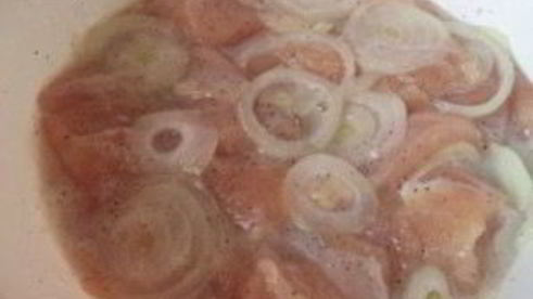 шашлык из филе индейки