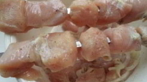 шашлык из филе индейки