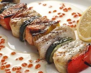 Шашлык из форели