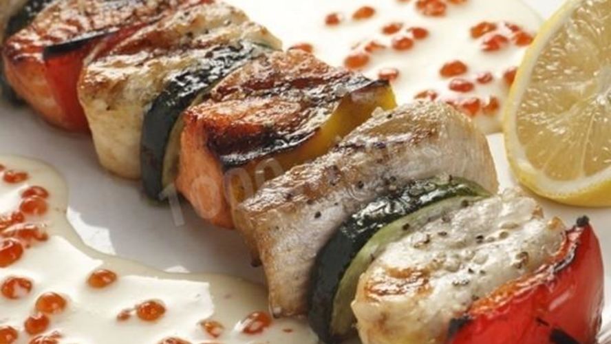 Рецепт шашлыка из форели