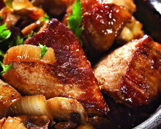 Шашлык из говядины по-мирзаански