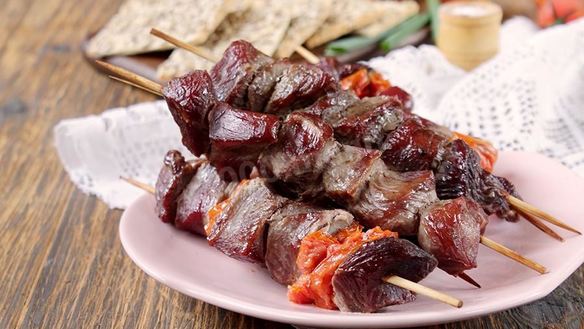 Рецепт Шашлыка из говядины в духовке