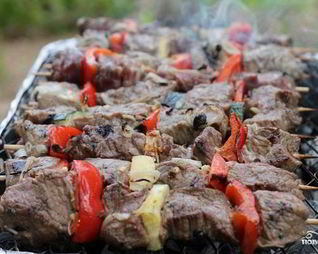 Шашлык из говядины