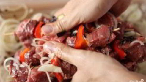 шашлык из говядины