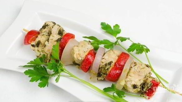 Рецепт Шашлыка из индейки с горчицей