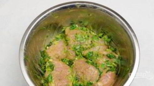 шашлык из индейки с горчицей