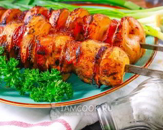 Шашлык из картошки