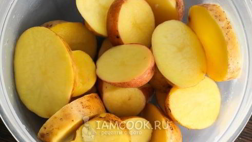 шашлык из картошки