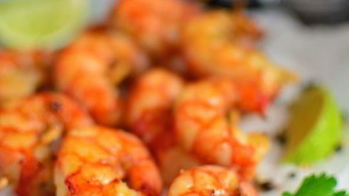 шашлык из креветок