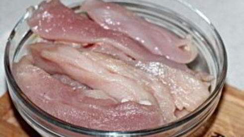 шашлык из куриных грудок