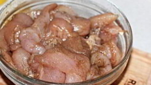 шашлык из куриных грудок