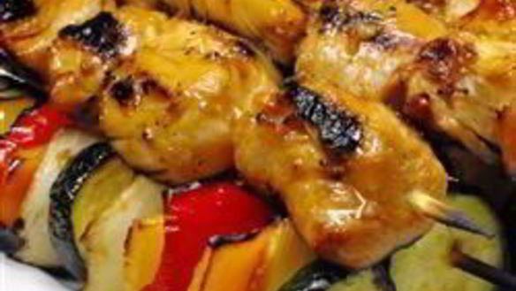 Рецепт Шашлыка из курицы с медом