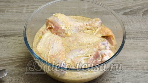 шашлык из курицы