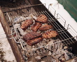 Шашлык из страуса