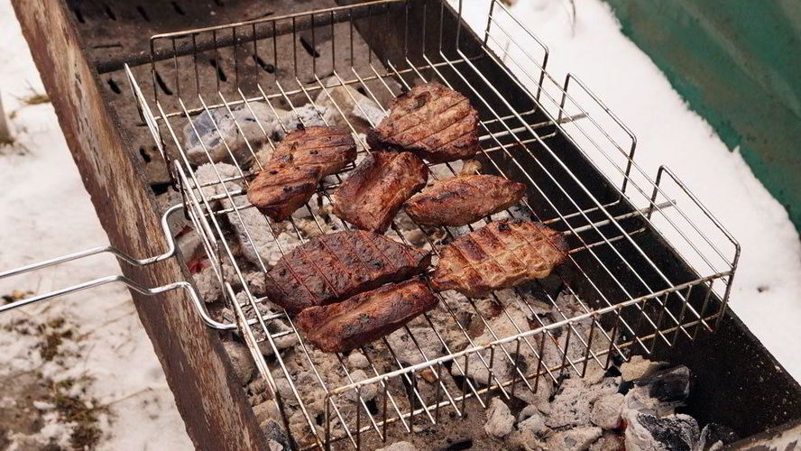 Рецепт шашлыка из страуса