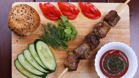 Рецепт Шашлыка из свинины классический с уксусом