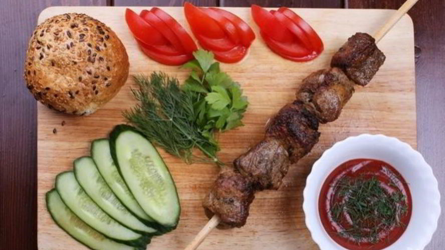 Рецепт шашлыка из свинины классический с уксусом